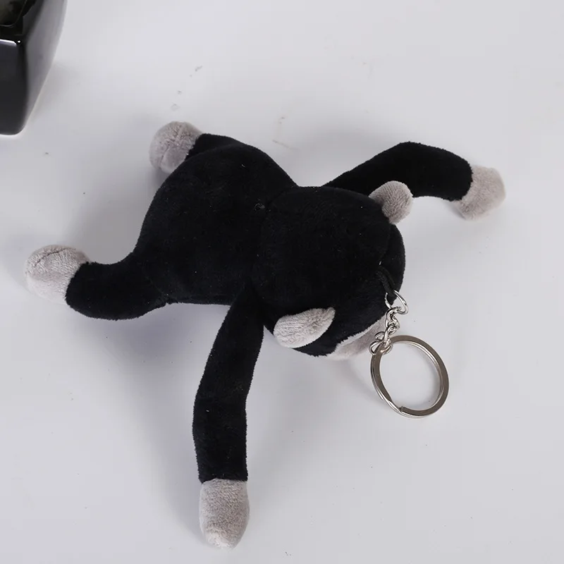 13cm de Pelúcia Gorila Brinquedos Chave de Cadeia Animal Bonito Cartoon Doll Carro Saco de Decoração de Casa Pingente Macio Travesseiro Menino Menina Acessórios do Presente
