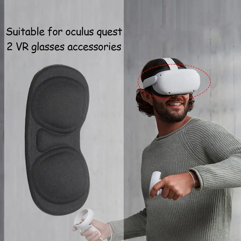 VR Protetor de Lente Tampa à prova de Poeira Anti-risco VR Tampa da Lente Para o Oculus 2 PICOs4 Lente Protetora Para Óculo de Vidro 2