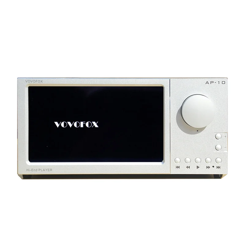 VOVOFOX AP-10/ AP-20 WAV, Leitor de Música Digital hi-fi mesa Giratória ES9038Pro AK4497 DAC NAS Rede sem Perdas DSD512 wi-Fi Bluetooth5.0