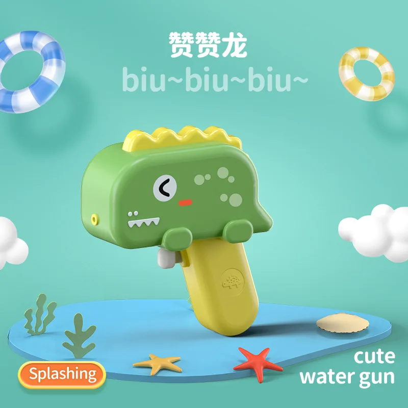 Dinossauro Água Arma de Brinquedo de Verão para Crianças de Simulação de Brinquedo de Praia, Jogar Brinquedo Água de Aspersão Mini Injetor de Água juguetes de playa 2023