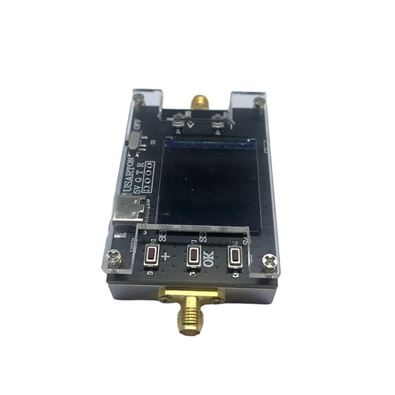 Dc-6G Digital Programável Atenuador de 30Db Passo 0,25 Db Tft Cnc Apoio Externo de Comunicação