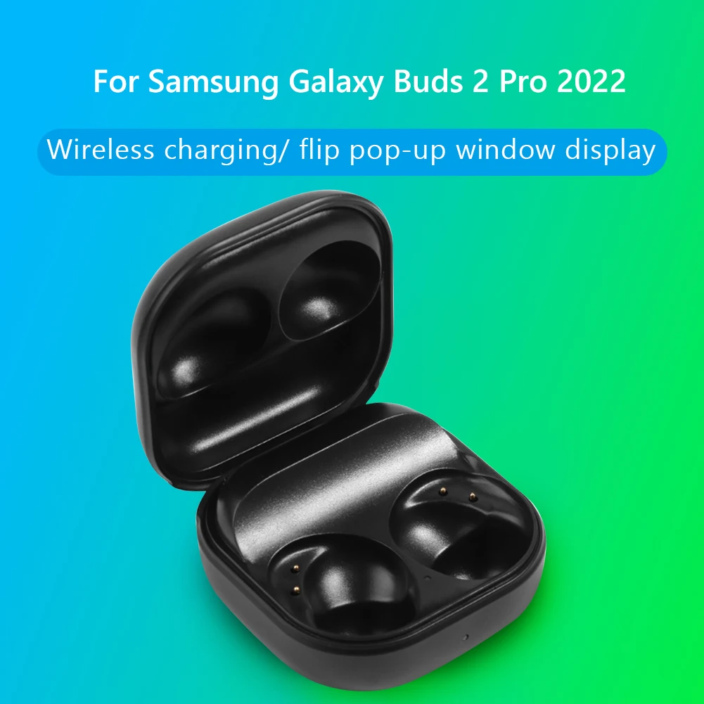 Caso carregador Dock Station LED Indicador de Fones de ouvido sem Fio caixa de Carregamento para Samsung Galaxy Gomos 2 Pro 2022 (SM-R510)