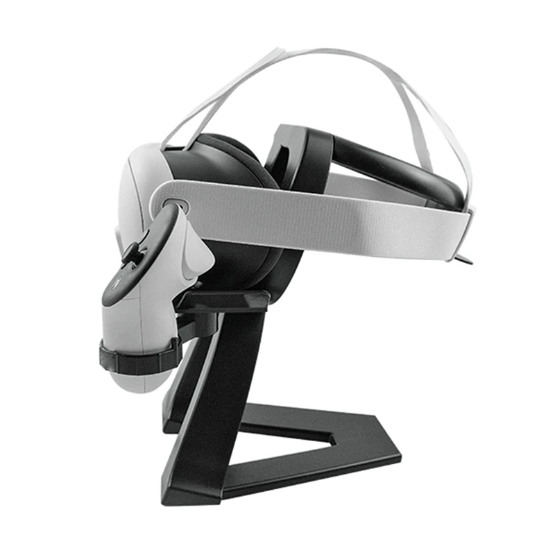 Para Oculus Quest 3 Suporte de exposição do Fone de ouvido VR Titular Estação Meta Oculus Quest 2 / Pico 4 VR Acessórios Preto