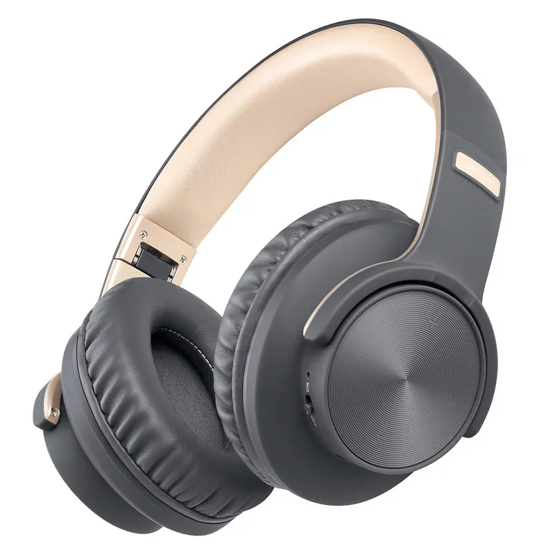 Picun B8 Fones de ouvido sem Fio Bluetooth 5.0 Fone de ouvido 40 H tempo de reprodução de Controle de Toque Através de Ouvido Fone de ouvido com Microfone TF Fone de ouvido Estéreo para