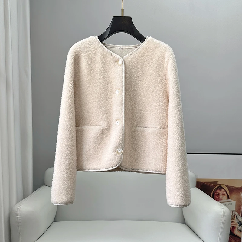 PUDI Novo Design de Moda Real de Lã Casaco de Pele Com Capuz Removível Inverno Quente Mulheres Jaqueta CT329