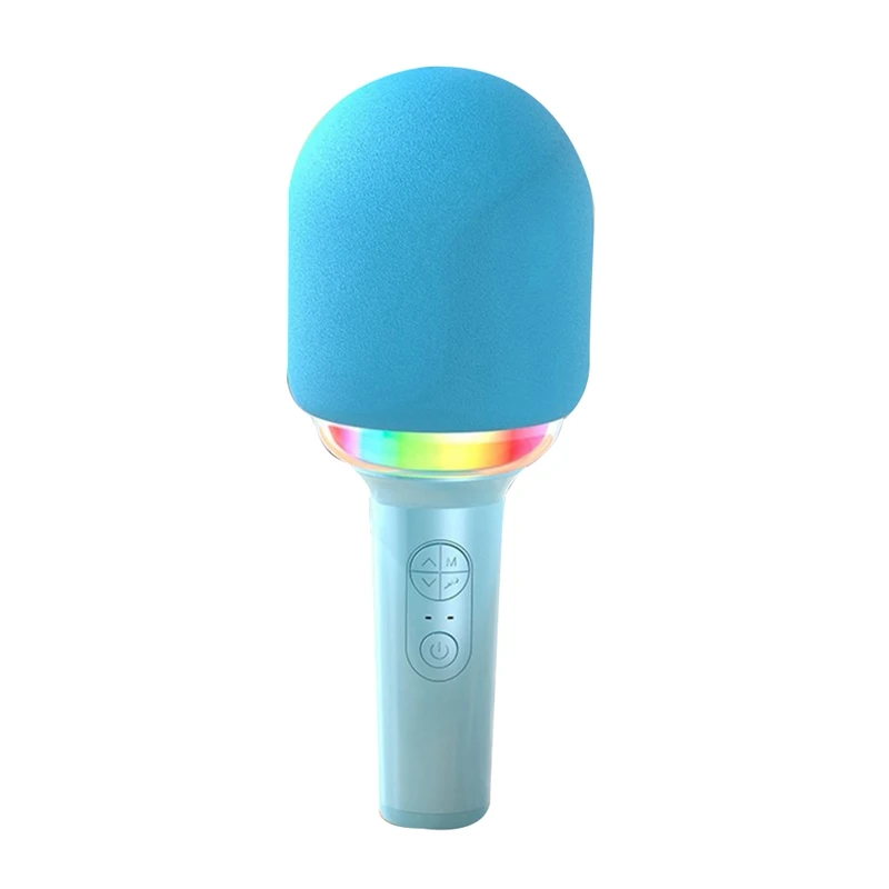 L8 de Luz LED Integrada Microfone sem Fio Bluetooth Família K Música Tesouro Inteligente de Redução de Ruído de alto-Falante