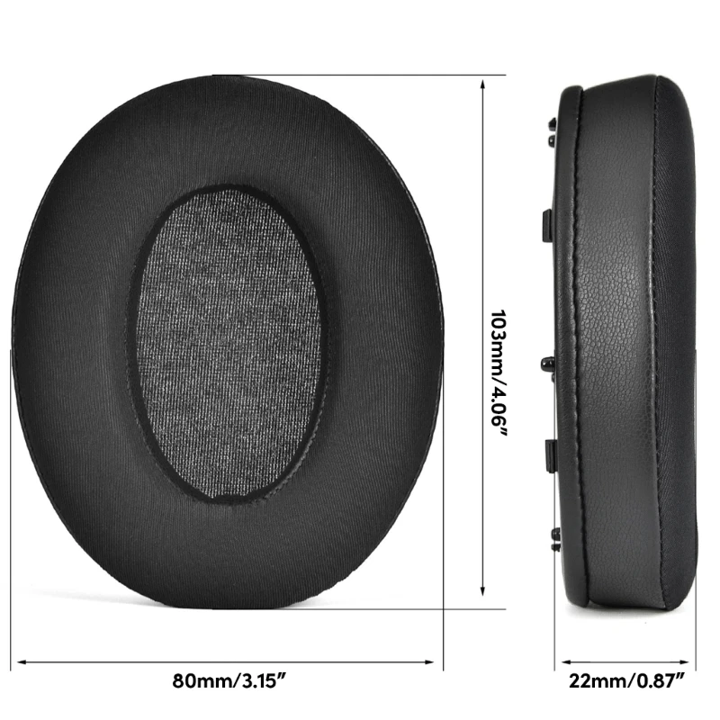 Substituível de Espuma de Memória Almofadas de Ouvido Fone de ouvido Protecções para Sony WH1000XM3 Fone de Almofadas de Ouvido fones de ouvido Fones de ouvido Acessórios