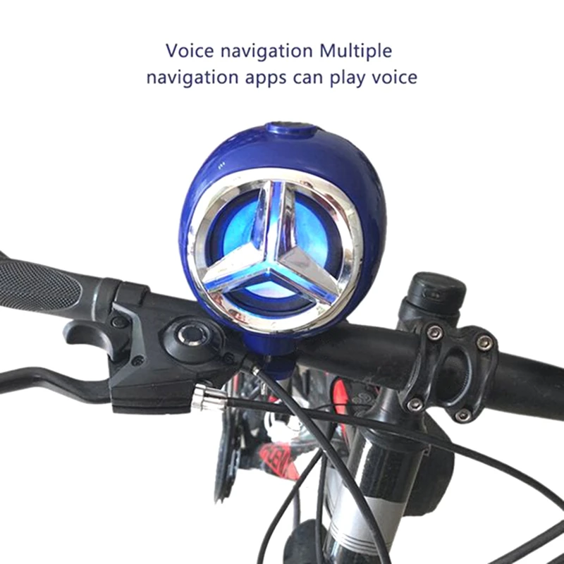 TWS sem Fios Impermeável Aparelhagem hi-fi, Rádio FM USB alto-Falantes de Áudio Mini Sistema de Som alto-Falante Para Motocicleta Bicicleta