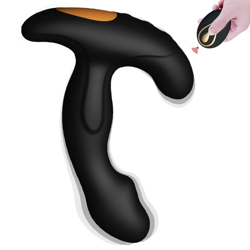 Controle Remoto sem fio Massageador Vibratório Plug Anal Escroto com a Estimulação da Próstata G-spot Massagem Masturbação Brinquedos do Sexo Para Homens