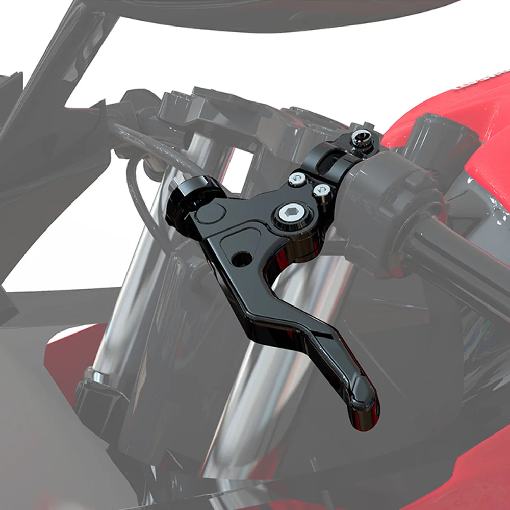 Para a Ducati HYPERMOTARD 821 2013 2014 2015 CNC em Alumínio de Fácil Puxar a Embreagem com Sistema de Alavanca Curta Stunt Embreagem Alavanca de Montagem