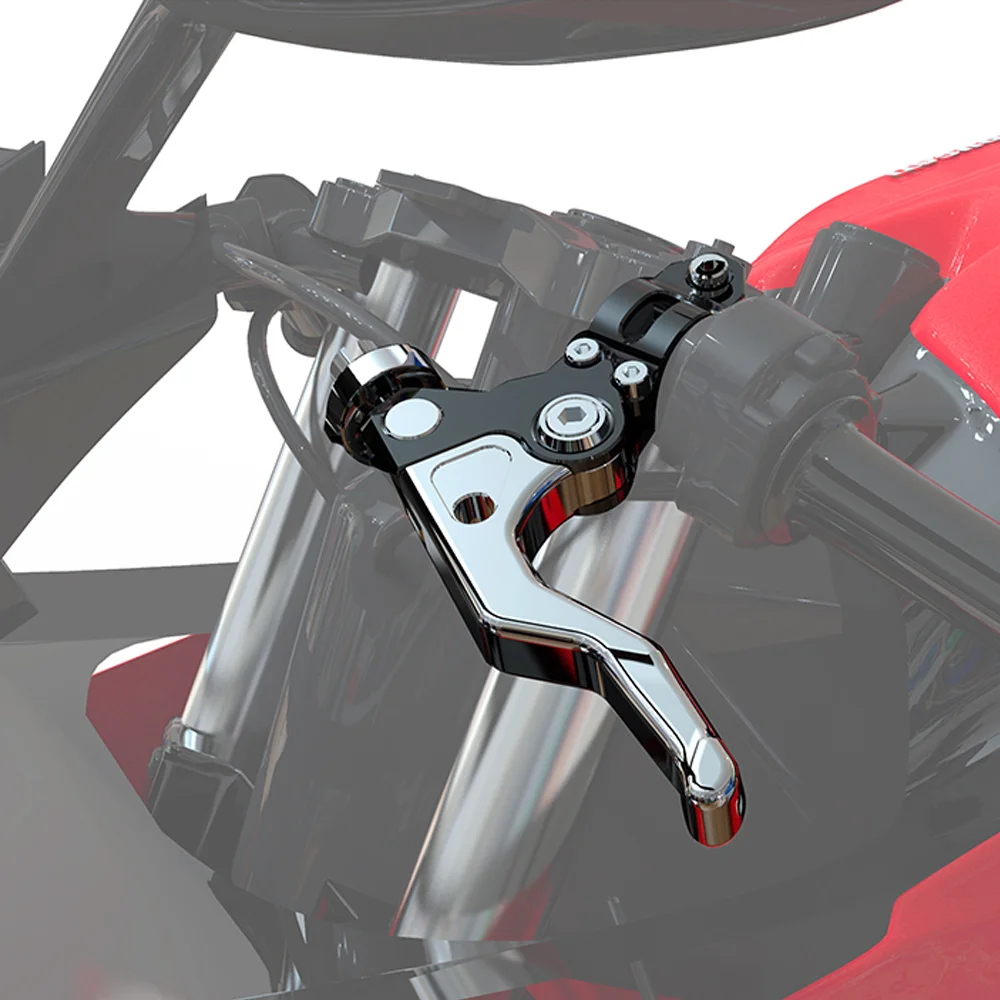 Para a Ducati HYPERMOTARD 821 2013 2014 2015 CNC em Alumínio de Fácil Puxar a Embreagem com Sistema de Alavanca Curta Stunt Embreagem Alavanca de Montagem