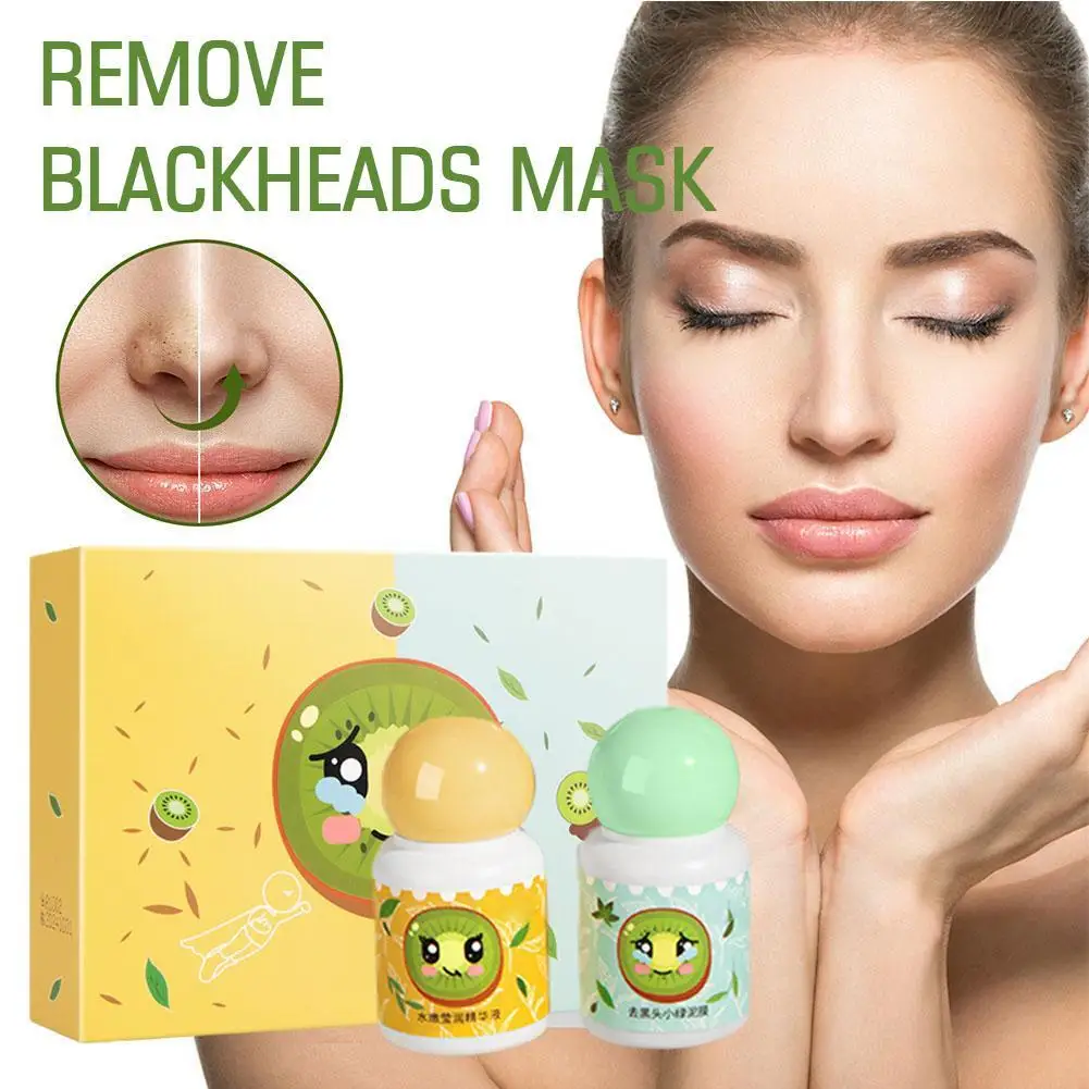 Remover Cravos Máscara De Acne De Limpeza Facial Mascara Facial Cleanser Nariz Pore Minimizer Redução De Óleo E De Água De Equilíbrio