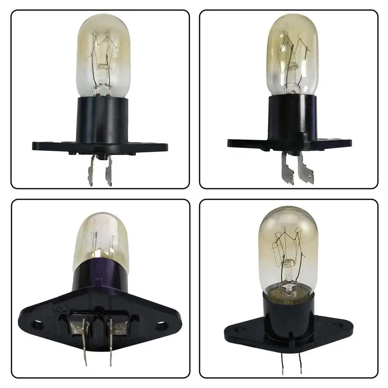 Geladeira Lâmpada Do Forno De Luz Com 500 Graus Resistentes 20 Watts Aparelho De Luz Do Bulbo Do Aparelho De Lâmpada Para Fogão