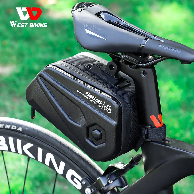 Bicicleta Saddle Bag Saco de Assento MTB Acessórios de Moto Bicicleta de Ciclismo de Trás Sacos com Água de Garrafa de Bolso de Ciclismo do OESTE BIKE Impermeável