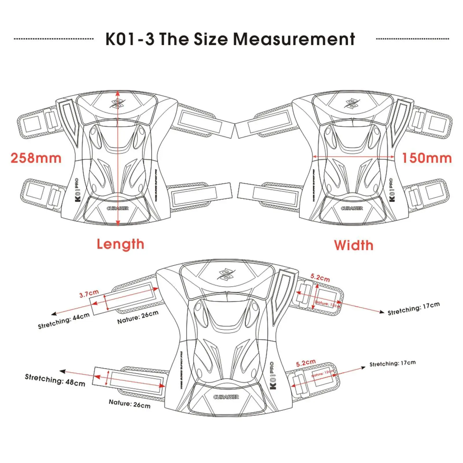 2x de Moto joelheiras K01-3 para as Corridas de Motocross Reflexiva Verde
