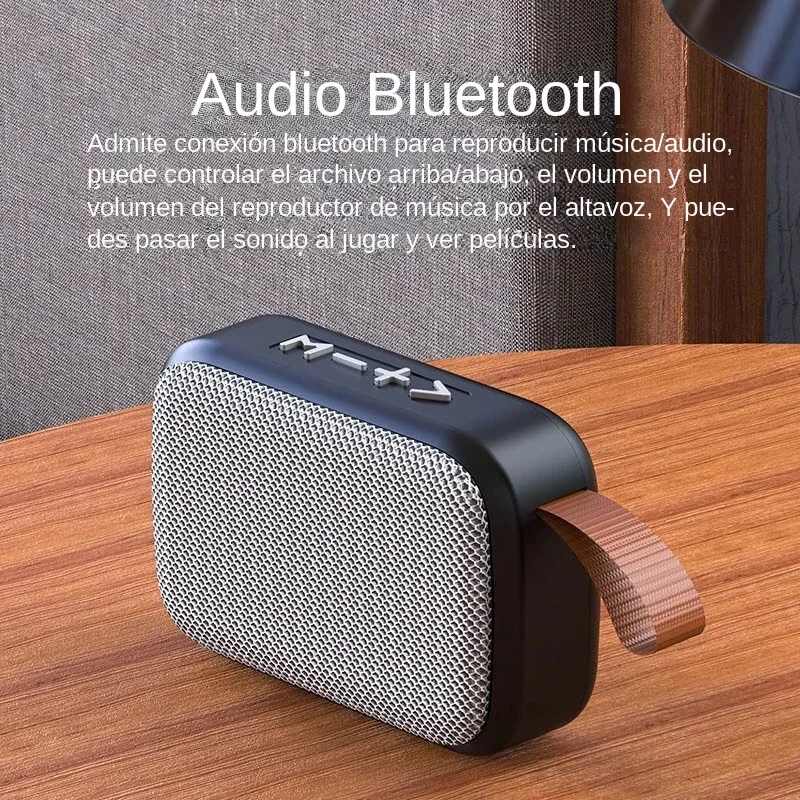 Mini Tecido de Bluetooth alto-Falante sem Fio Portátil ao ar livre Impermeável APARELHAGEM hi-fi Estéreo 3D MP3 Player Rádio de FM do Apoio do SD do Apoio TF Cartão