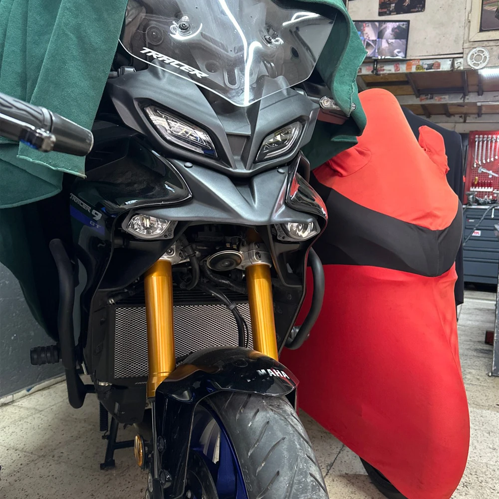Moto Bico Nariz Cone de Extensão do pára-lama Dianteiro Tampa da Roda Extensor de Cobertura Para a Yamaha Tracer 9 GT 900 900GT 9GT 2021 2022 2023