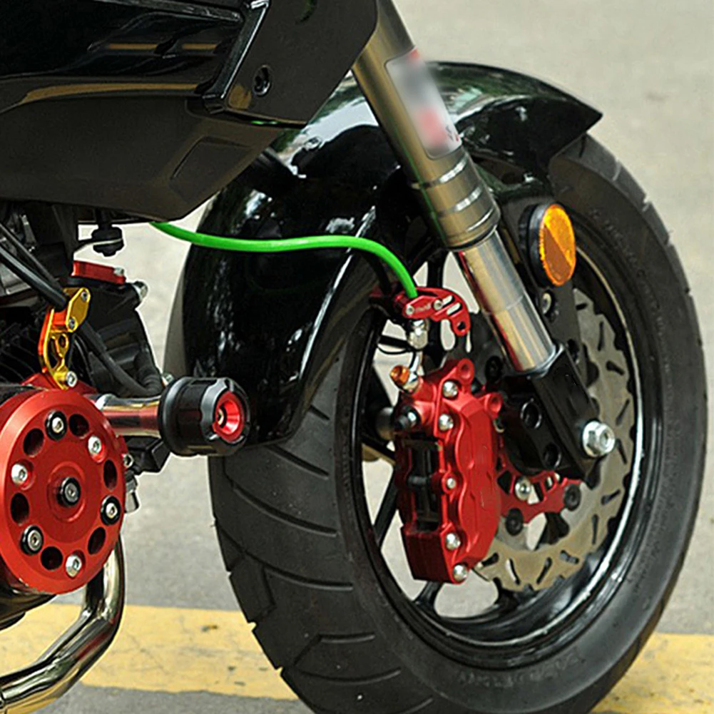 Cnc Universal Motocicleta Tubulação De Óleo Clip Do Cabo De Freio De Linha De Grampos Para A Kawasaki Z900rs Mt09 2022 Versys 650 Piaggio
