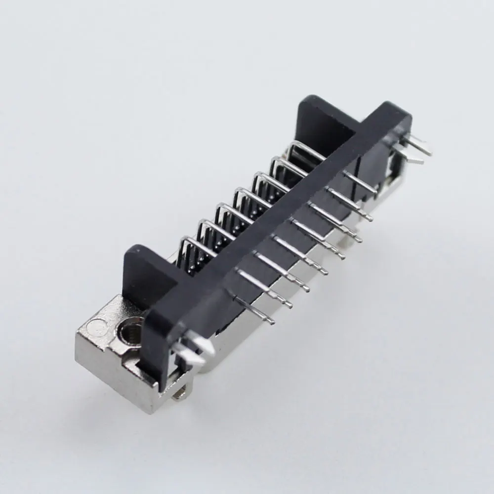 1Pcs SCSI soquete 20P/26P/50P tipo ranhura dobrado pé servo conector de 90 graus dobrado conector fêmea