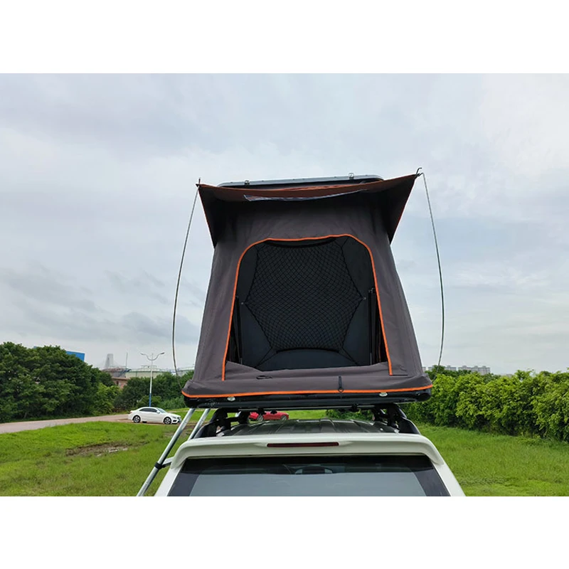 Alumínio triângulo Shell Acampamento SUV Carro no Telhado Tenda casca dura Tampa do Teto do carro superior Tenda para venda