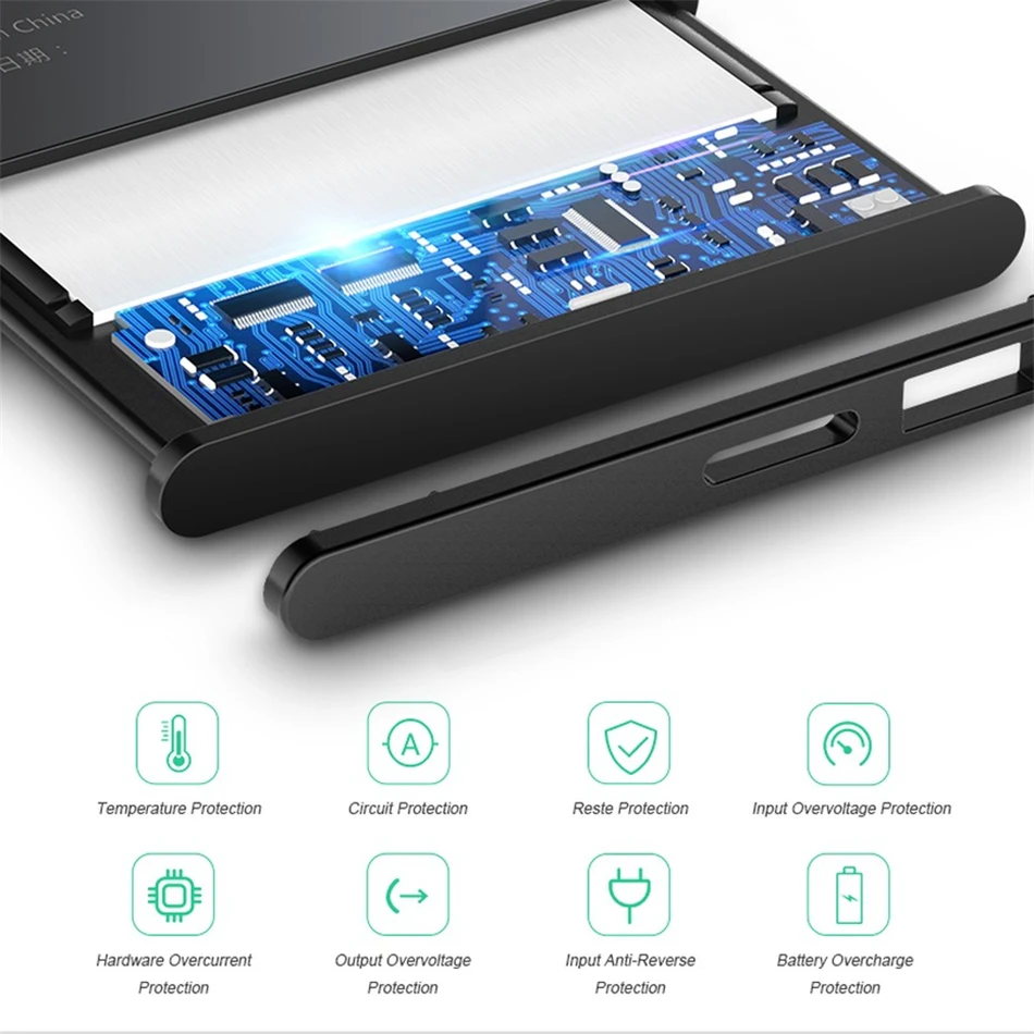 Substituição 4000mAh BN46 BN 46 Bateria Para Xiaomi Redmi 7 Note8 Nota 8, 8T Bateria do Telefone Bateria Batterie AKKU Ferramentas Gratuitas