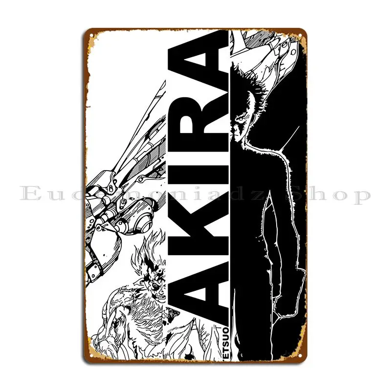 Akira Anime Placa De Metal Personalizar A Concepção De Projetos De Design De Cinema De Estanho Sinal Cartaz
