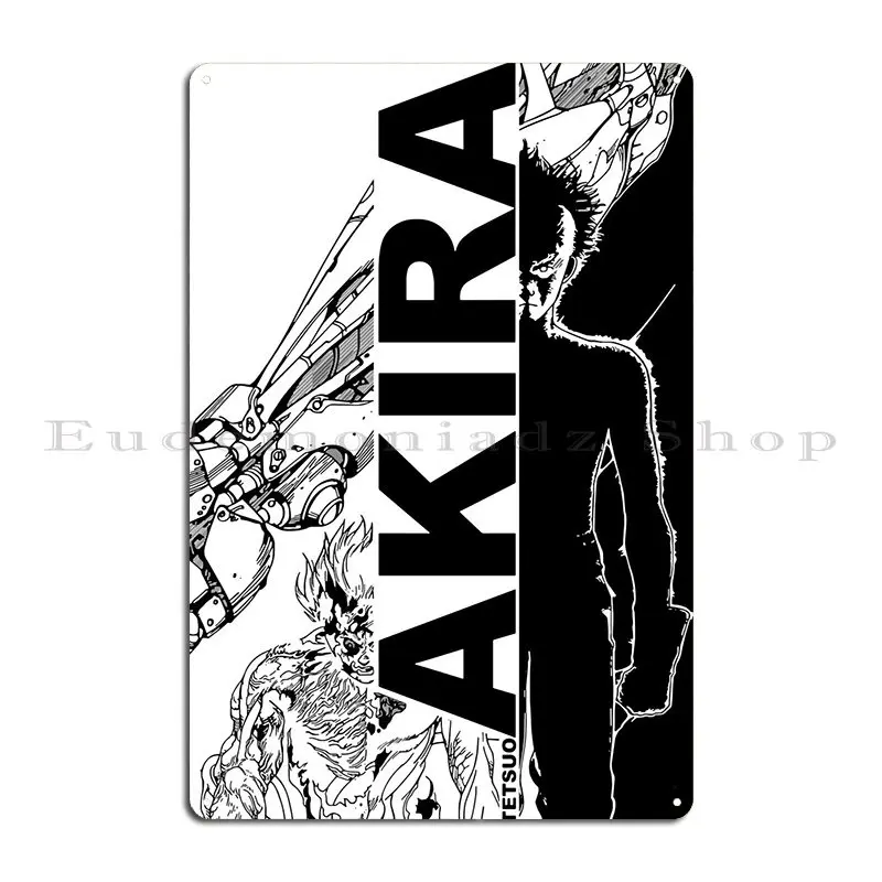 Akira Anime Placa De Metal Personalizar A Concepção De Projetos De Design De Cinema De Estanho Sinal Cartaz