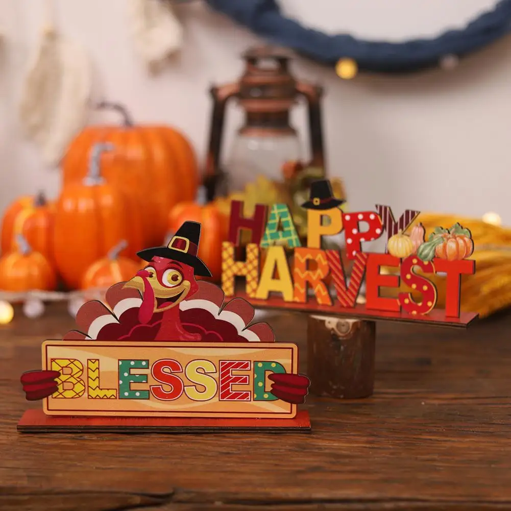 Peça Central de ação de graças Ornamentos Fade resistentes a Abóbora de Halloween Decoração Artesanato Requintado Superfície Lisa para Casa