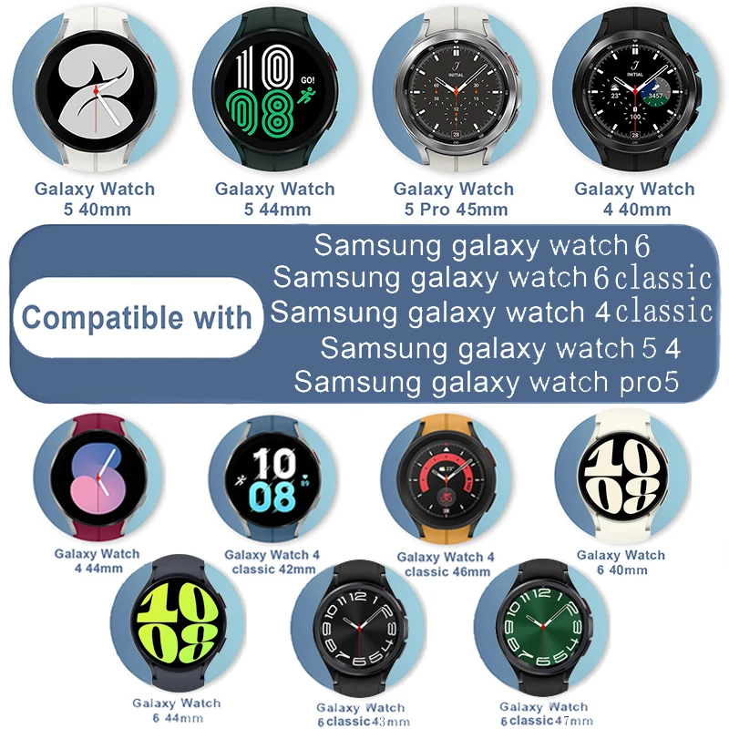 Alpine loop banda Para Samsung Galaxy Watch 6 5 4 44 mm 40 mm/6 clássico 43mm 47mm 46mm 42mm/5 pro 45mm pulseira galaxy watch 4 correia