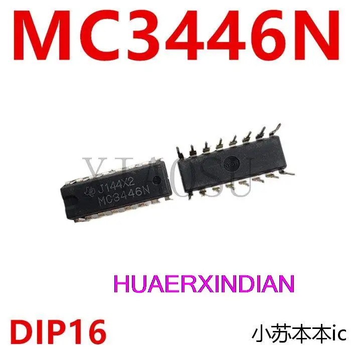 1PCS MC3446N DIP-16 IC Novo Original