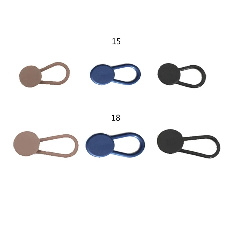 Flexível Cintura de Botão Extensores para Calças de Brim de 15mm 18mm para Homens e Mulheres