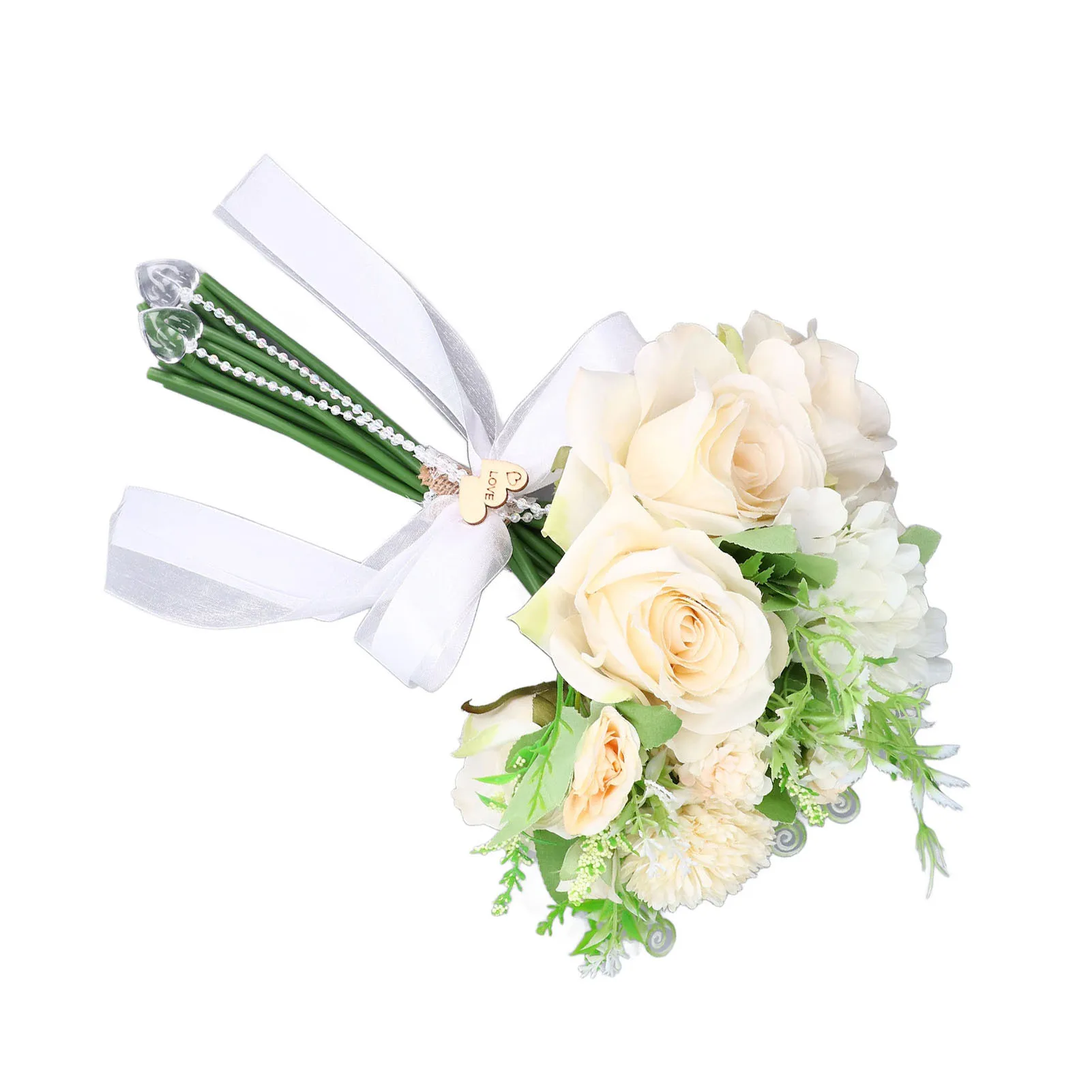 Artificial de Casamento, Buquê de Flores Artificiais Buquê de Casamento para o Lar
