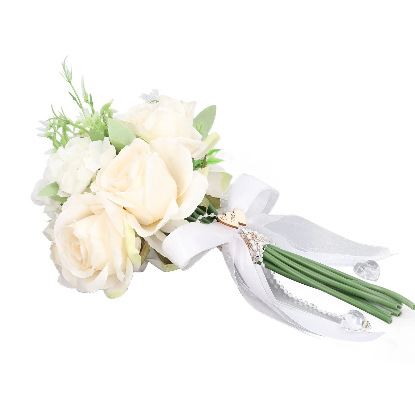 Artificial de Casamento, Buquê de Flores Artificiais Buquê de Casamento para o Lar