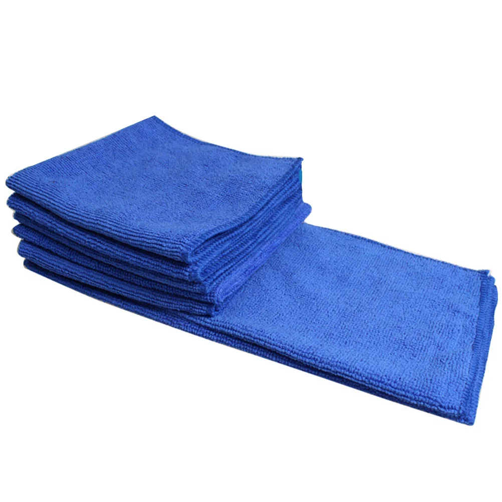 8 PCS Microfibra Pano de Limpeza do Carro Toalha para Absorver a Água Espessamento Absorvente Veículo de secagem Rápida Kit de toalhas