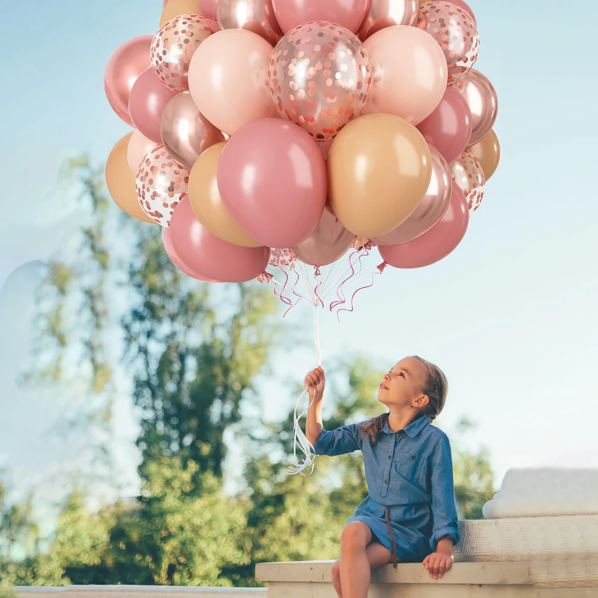 10/12inch Blush cor-de-Rosa Nude Rose Gold Balão Garland Arco Kit de Casamento, Festa de Aniversário, Decoração Adultos, as Crianças do Chuveiro de Bebê para festas