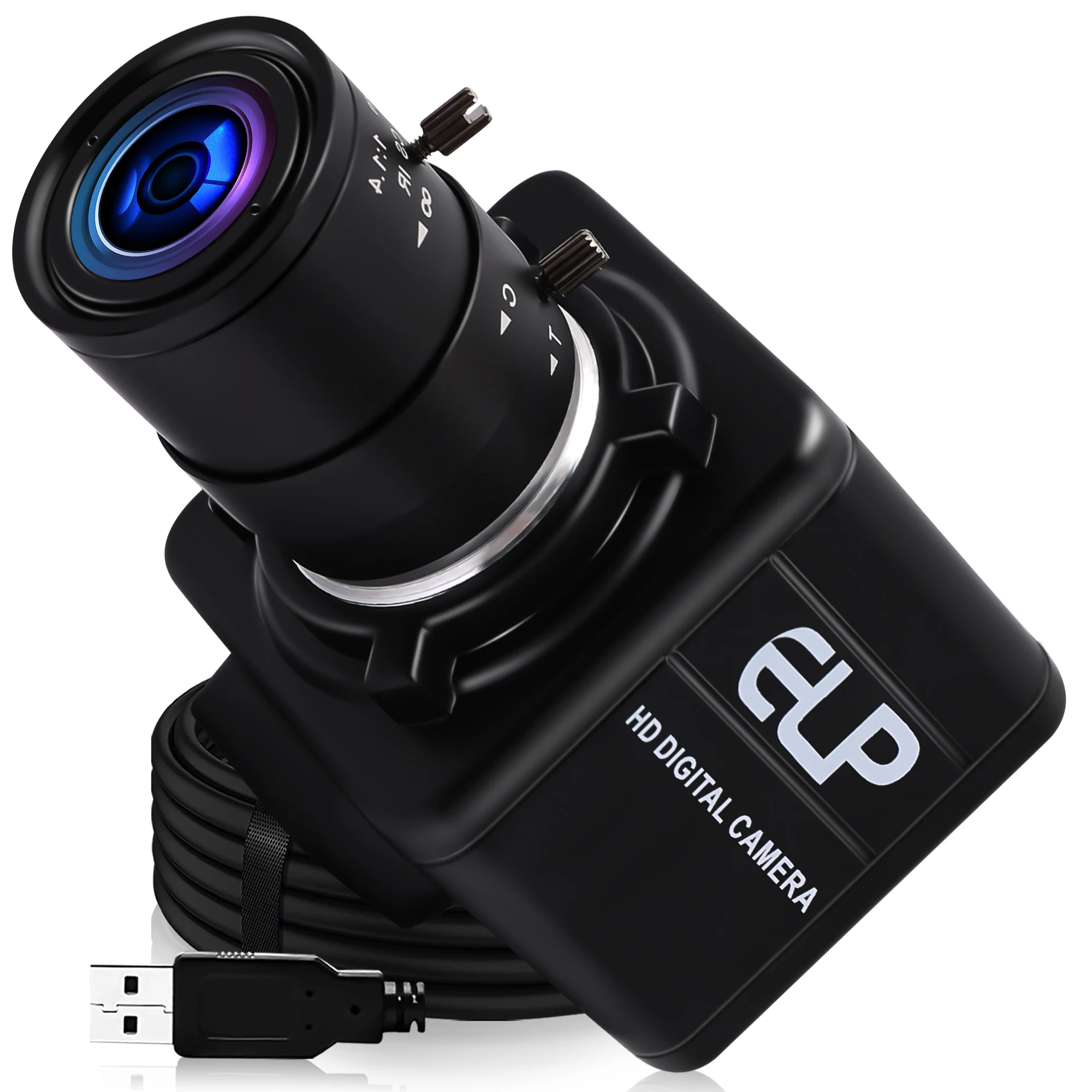 1080P USB Mini Câmera de Segurança CS 2.8-12/5-50mm Lente Varifocal 30fps/60fps/100 fps de Alta Velocidade da Câmera do PC para o Portátil Jetson Nano