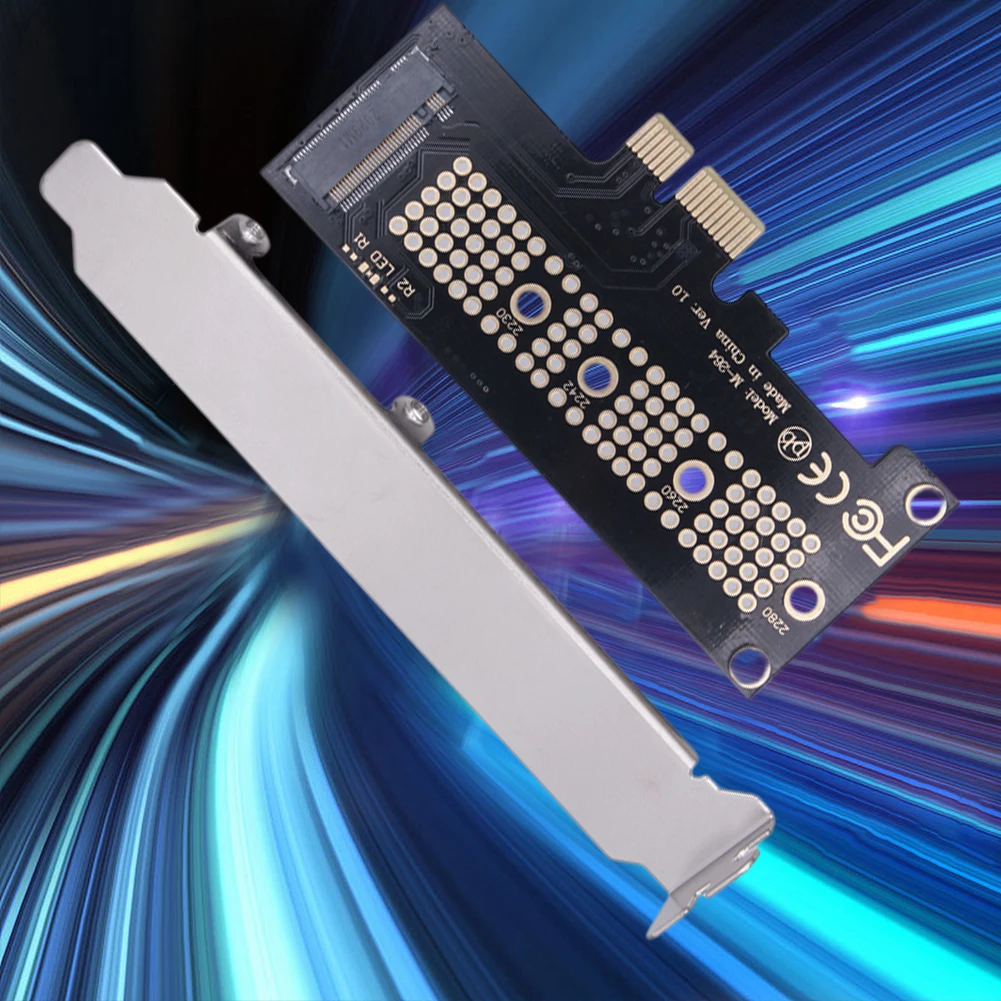 M. 2 NGFF SSD PCI-E X1 Adaptador de Cartão de 4X 8X 16X NVMe PCIE Disco Rígido, Leitor de Cartão de Disco Rígido de Suporte do Conversor 2230 2242 2280 2260