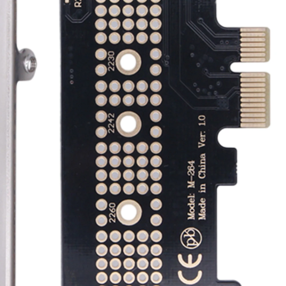 M. 2 NGFF SSD PCI-E X1 Adaptador de Cartão de 4X 8X 16X NVMe PCIE Disco Rígido, Leitor de Cartão de Disco Rígido de Suporte do Conversor 2230 2242 2280 2260