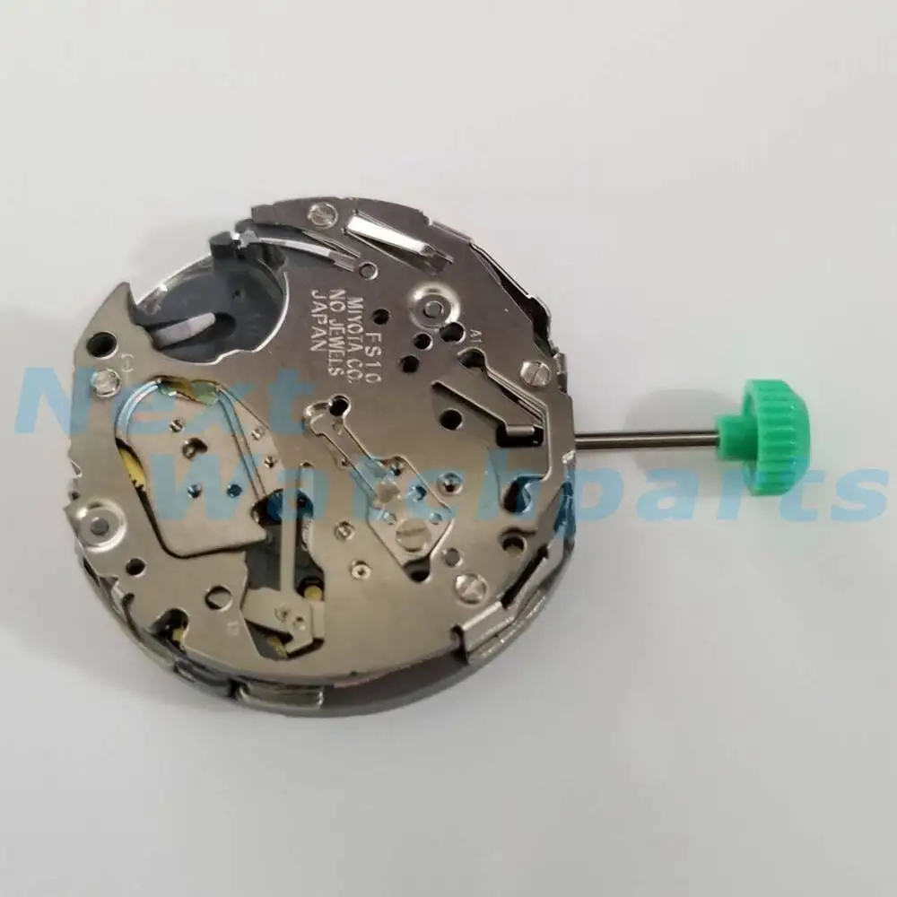 Miyota FS10 Movimento de Quartzo Relógios Reparação de Peças Substitui F510