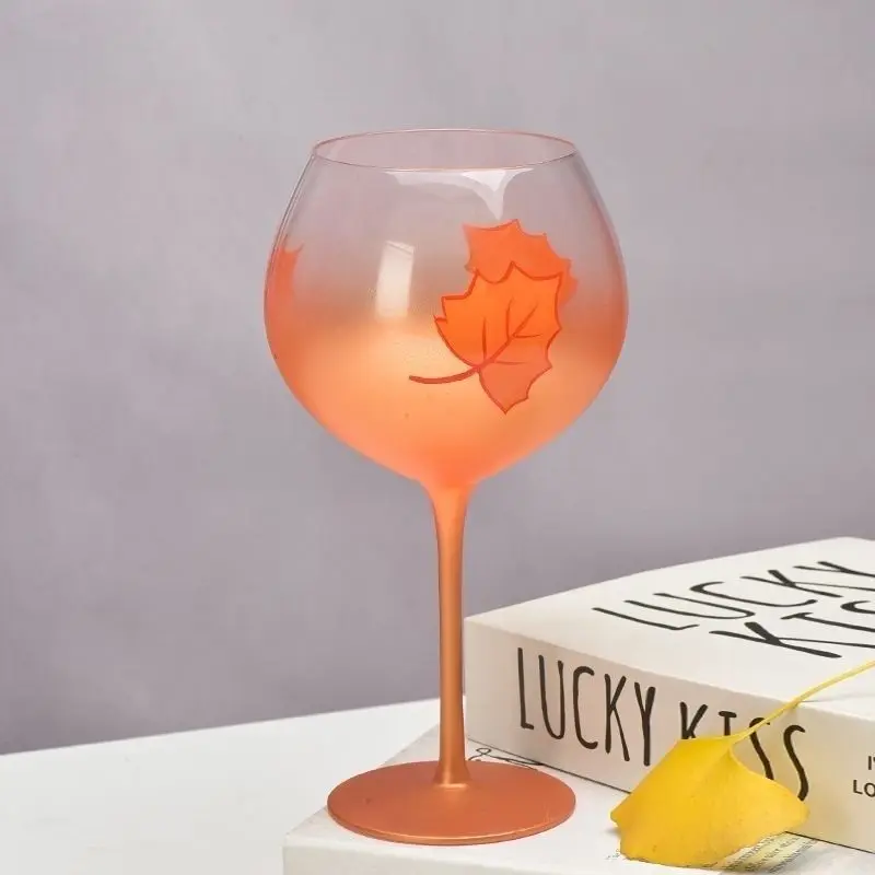 Cor-de-rosa arco-íris Copo de Vinho tinto Copo de Pêssego Coração Copo de Champanhe Cálice Óculos Conjunto de Luxo vasilhames de Vidro Copos para Bebidas Copo Shot
