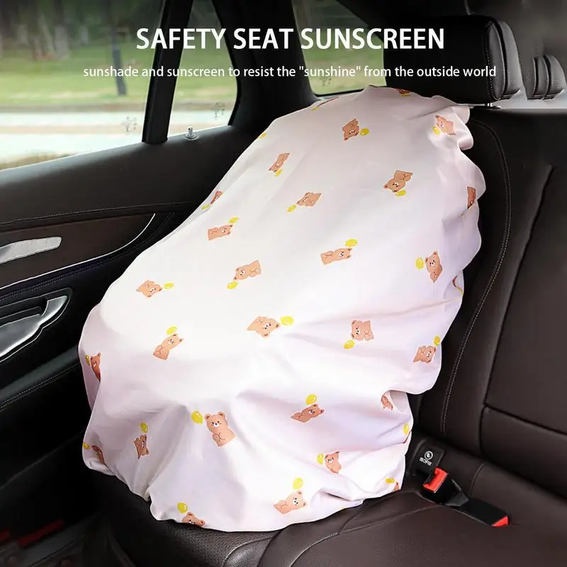 Assento De Carro Infantil De Tampa À Prova De Poeira Criança Carseat Capas De Protecção Leve Assento De Segurança Infantil Dossel Protetor Solar Para Aniversário