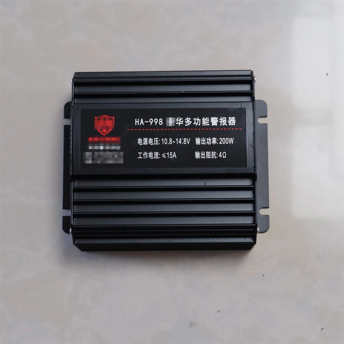 HA998 eletrônico sirene HA999 lidar shouter host controle remoto alto-falante de 100W